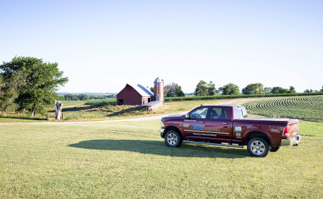 Biodiesel truck powered by soybeans