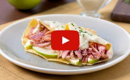 How to Make Pork Crepes