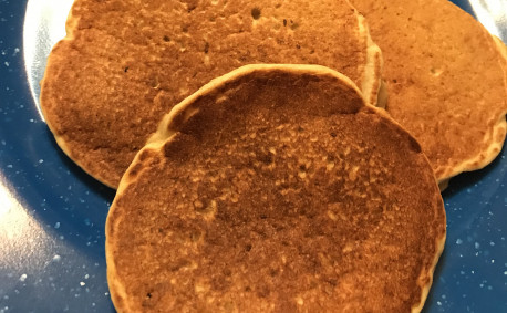 Healthy Whole Wheat & Soy Pancakes