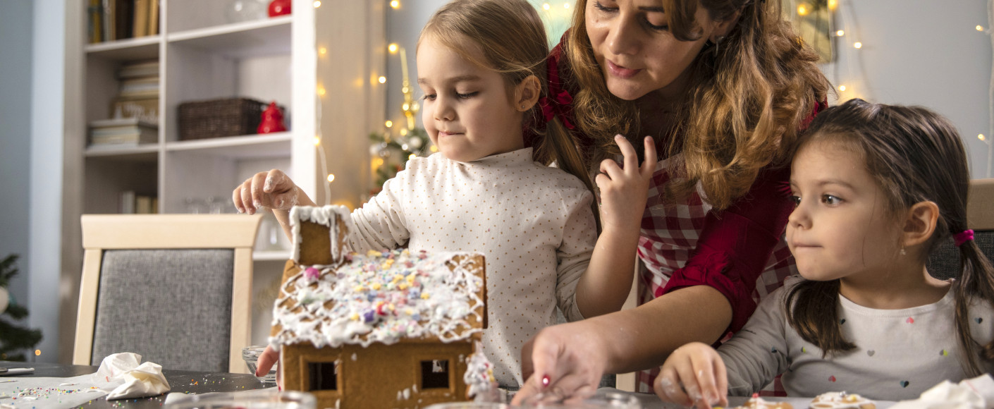 Building a gingerbread house