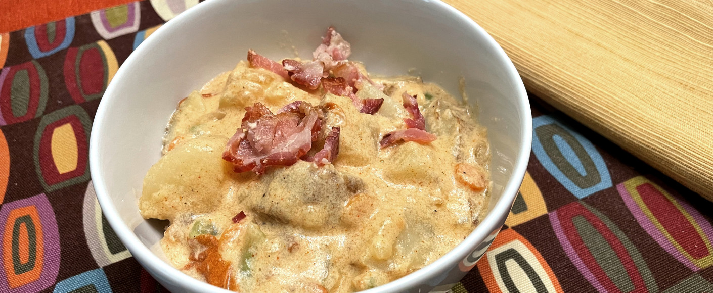 Chunky baked potato chowder recipe