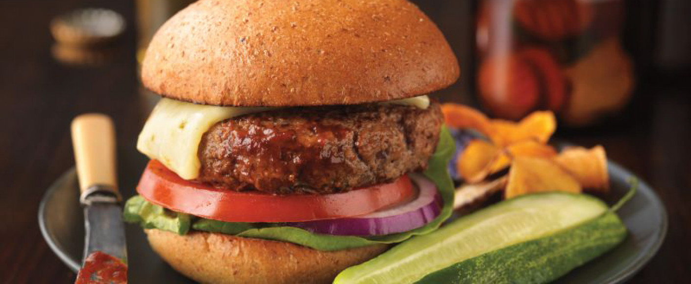 Zesty BBQ Cheesburgers