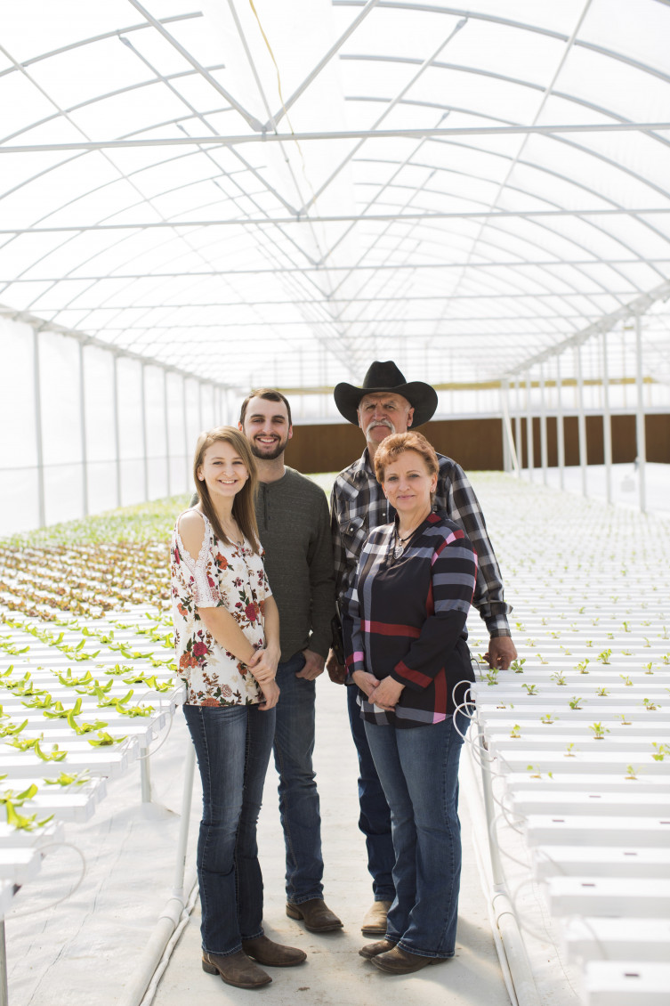 Dan and Carol Buck of 4B Farms in Grinnell 