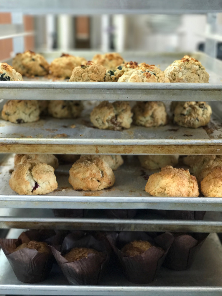 Elderslie Farm - Blackberry lemon scones