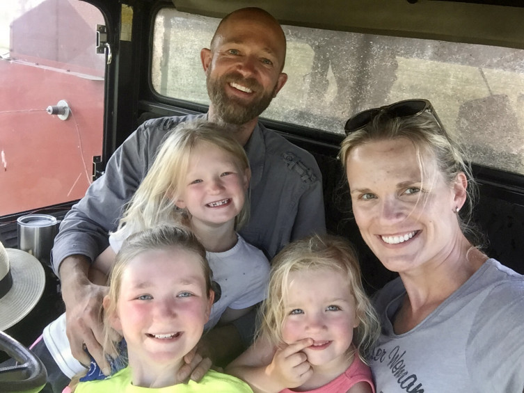 Graves Family selfie - Graves Land and Cattle