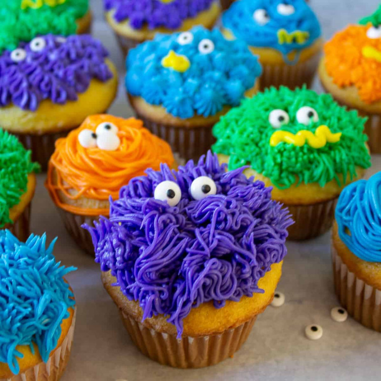 Monster cupcake recipe