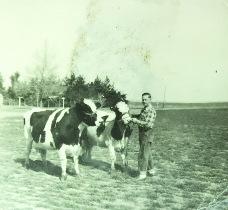 Ohlde dairy farm historical photo