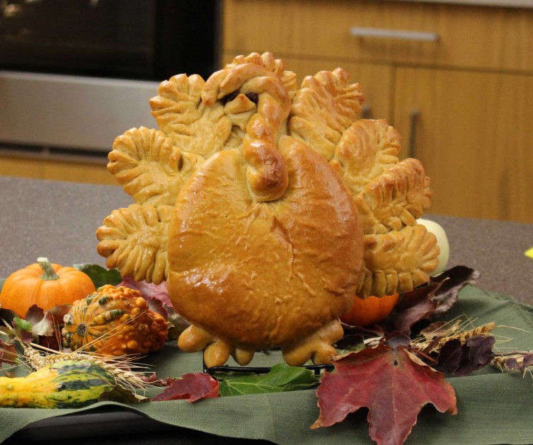 Tom Turkey Bread Centerpiece