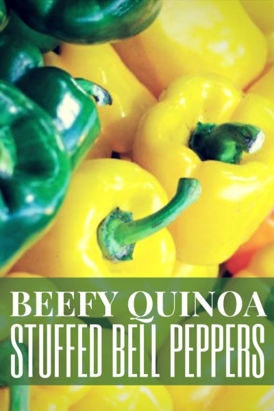 Best Stuffed Pepper quinoa