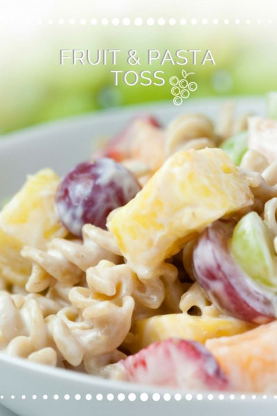 best fruit and pasta toss