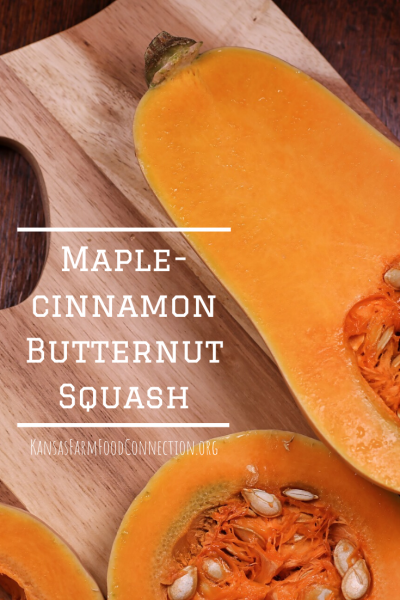 The best way to use squash- maple cinnamon butternut squash