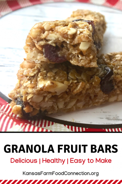 Pin this recipe for granola fruit bars