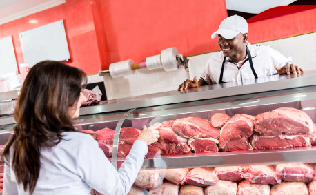 Butcher counter