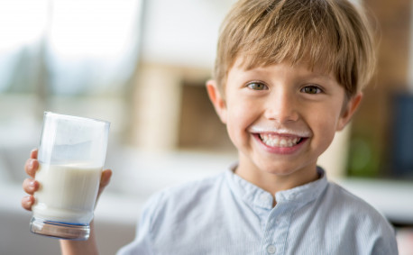 Milk mustache