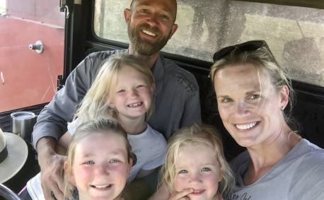 Graves Family selfie - Graves Land and Cattle