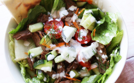 Cooking Under Pressure Greek Salad