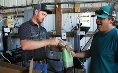 Brett Manville Kansas farm and seed operation